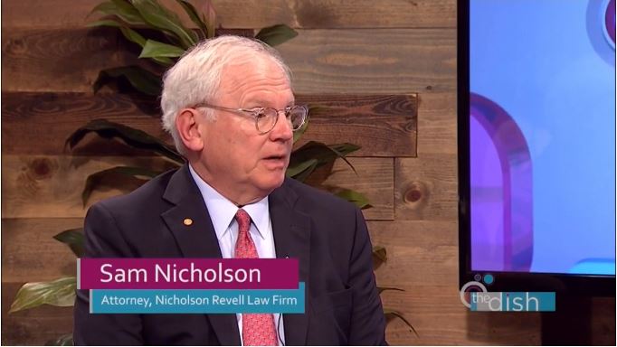 Sam Nicholson on The Dish | Nicholson Revell Law Firm Augusta GA