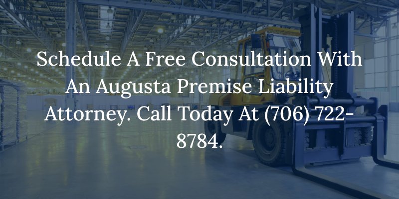 Schedule a free consultation with an Augusta premise liability attorney. Call today at (706) 722-8784.